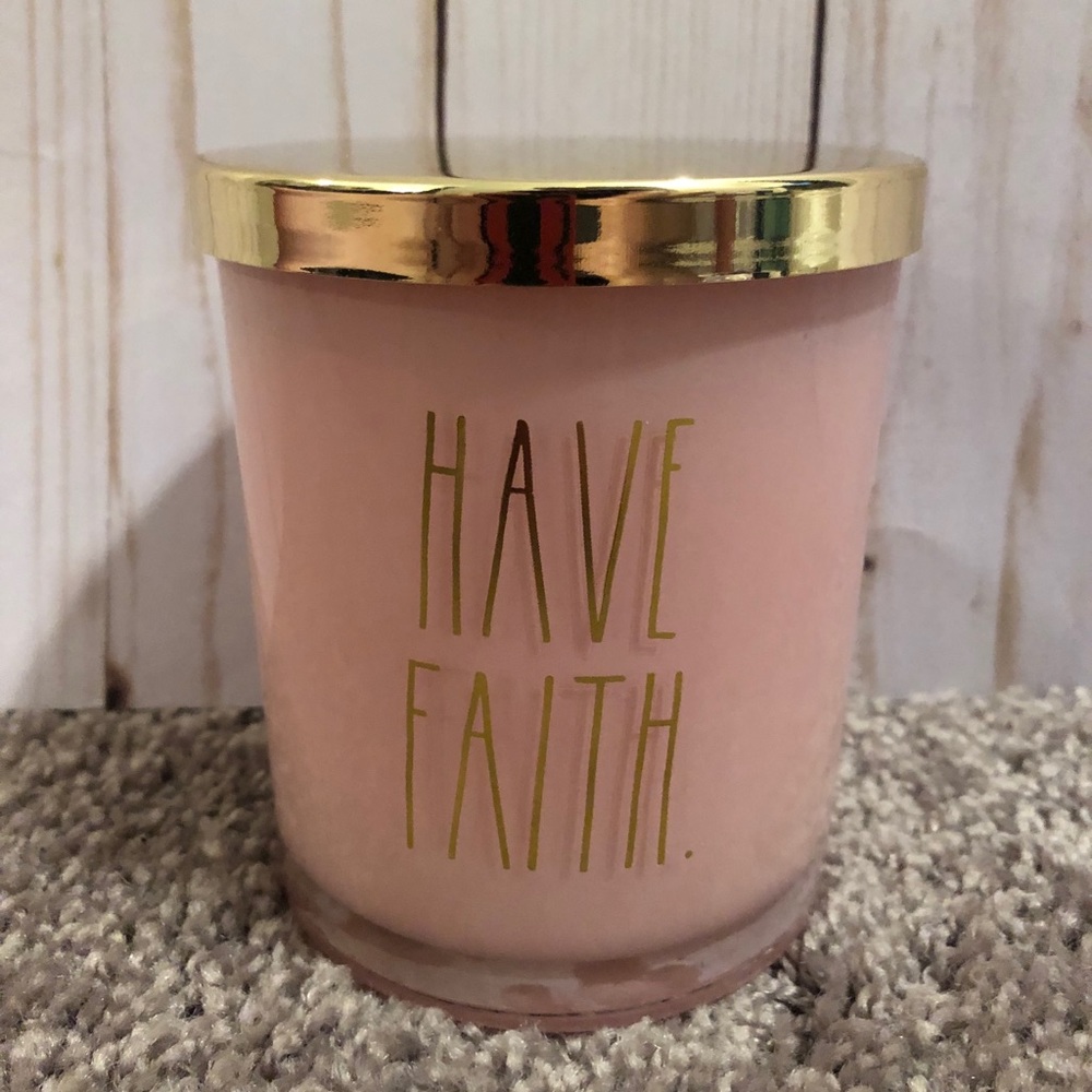 Rae Dunn Have Faith Candle